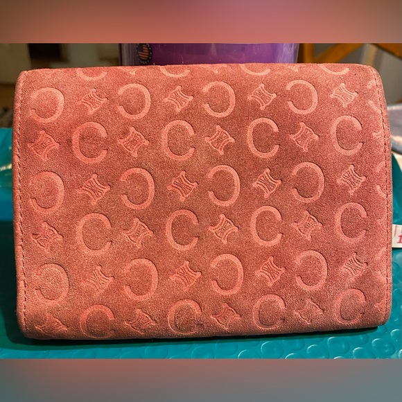 Celine bifold suede wallet. - Picture 4 of 11